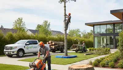 Professional landscaping and tree removal in Spokane, WA by Chop Chop Tree experts