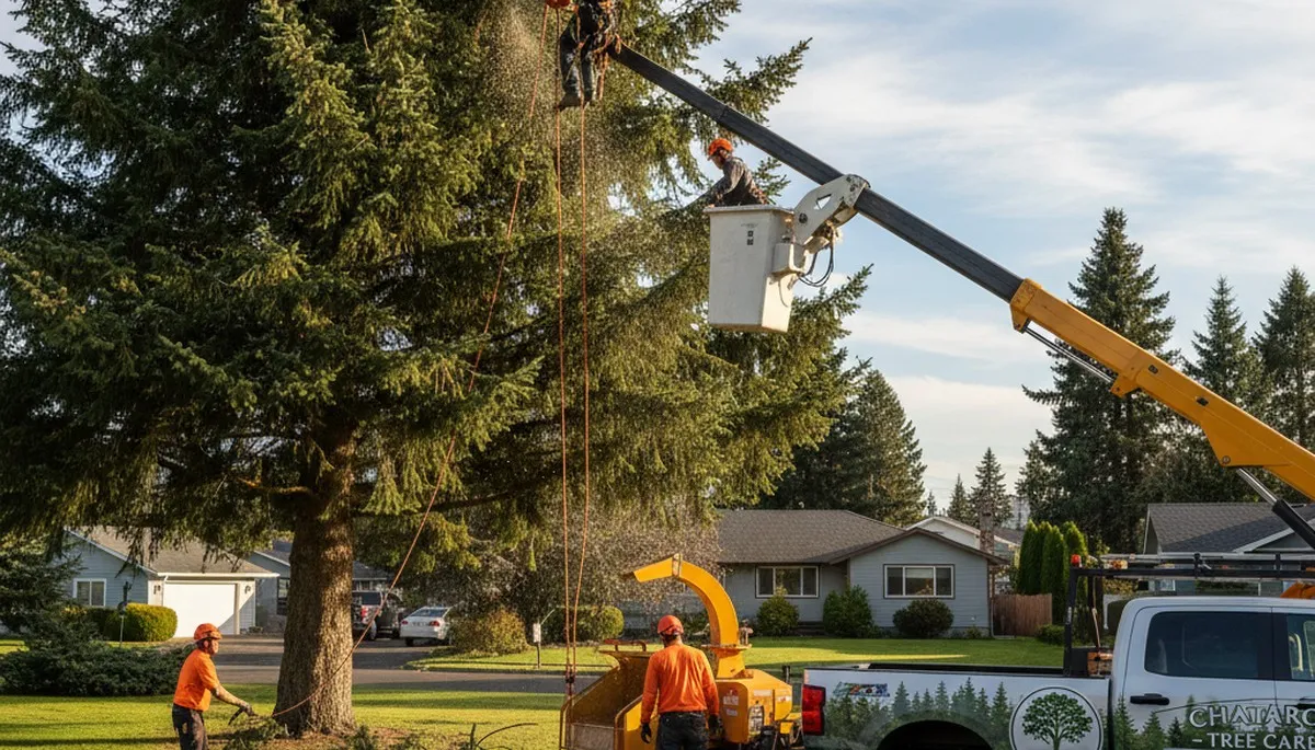 Professional tree removal service in Spokane WA by certified arborists