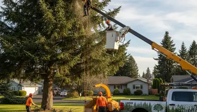 Professional tree removal service in Spokane WA by certified arborists