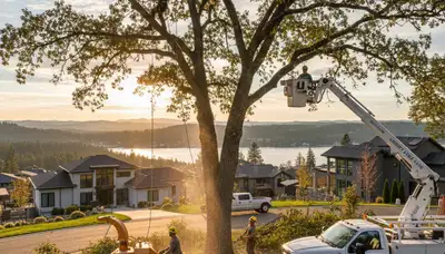 Professional tree removal service in Spokane WA by certified arborists