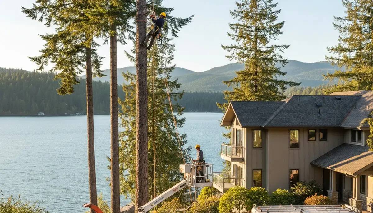 Professional tree removal service in Spokane, WA by certified arborists at Tree Services Spokane WA