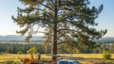 Professional tree removal service in Spokane, WA by certified arborists
