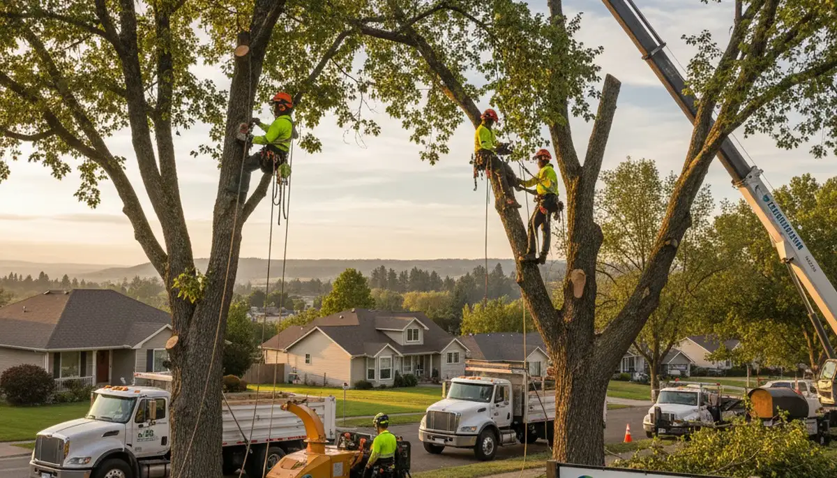 Professional tree removal service in Spokane WA by certified arborists at Tree Service Spokane WA