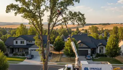 Professional tree removal service in Spokane, WA by certified arborists at Tree Service Spokane WA