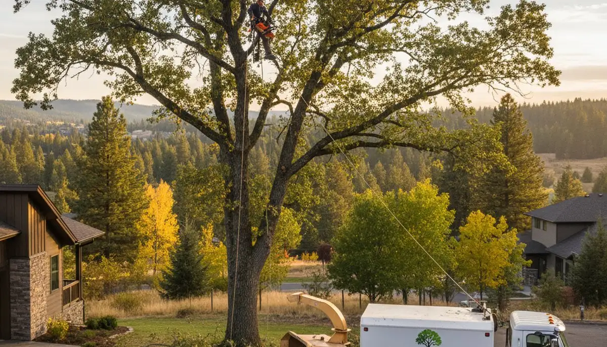 Professional tree removal service in Spokane WA by certified arborists at Tree Service Spokane WA