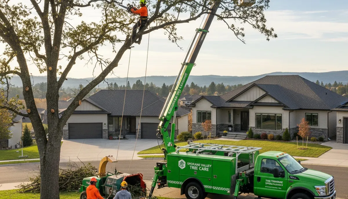 Professional tree removal service in Spokane WA by certified arborists