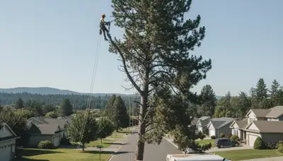 Professional tree removal service in Spokane WA by certified arborists
